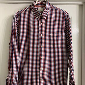 Dockers Brand Men's Long Sleeve Shirt, Size Medium